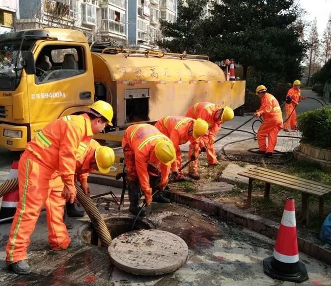 霍城市政管道清淤